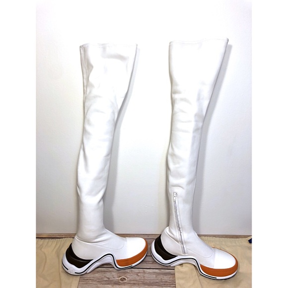 thigh high sneaker boots
